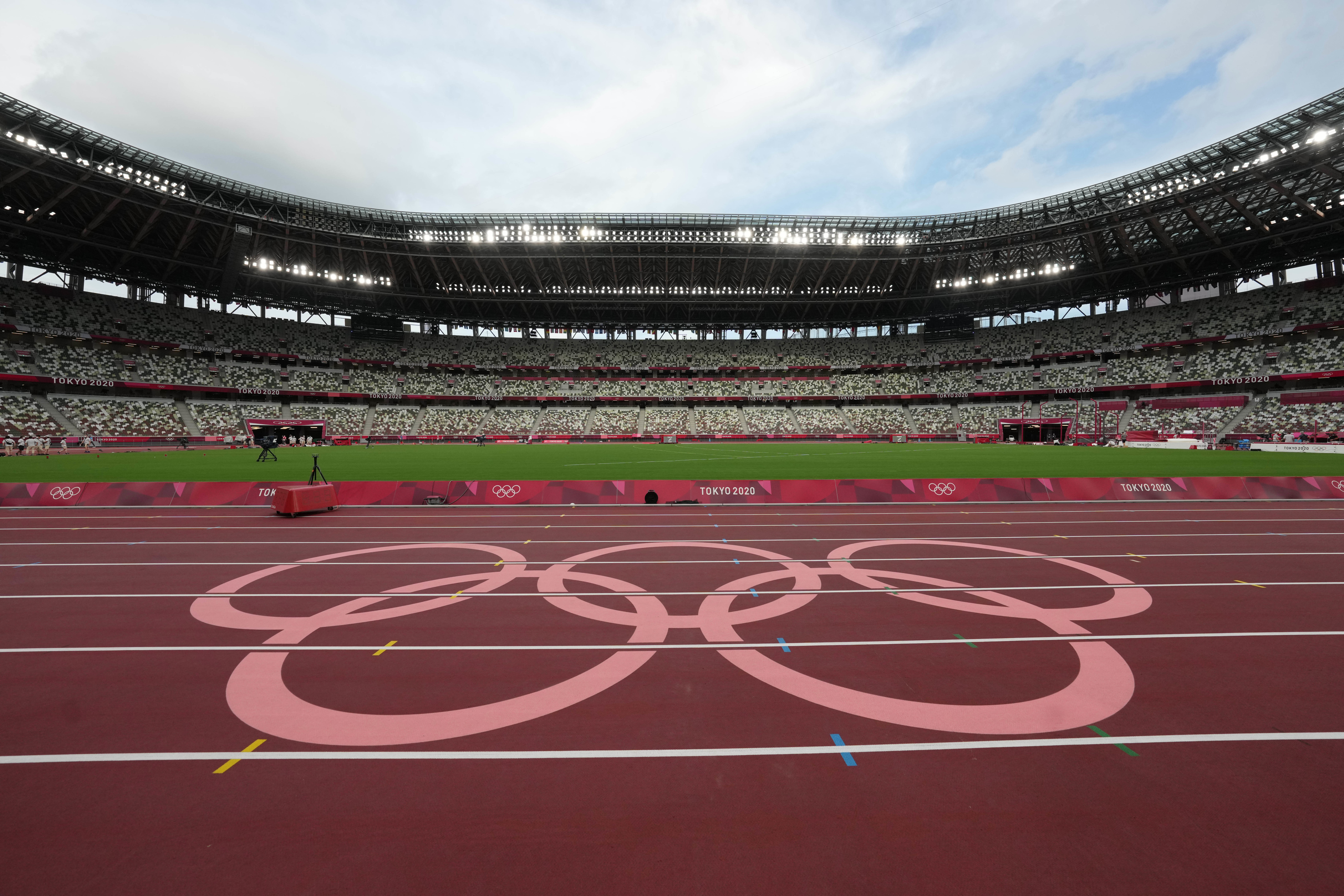 Track at 2020 Tokyo Olympics facility