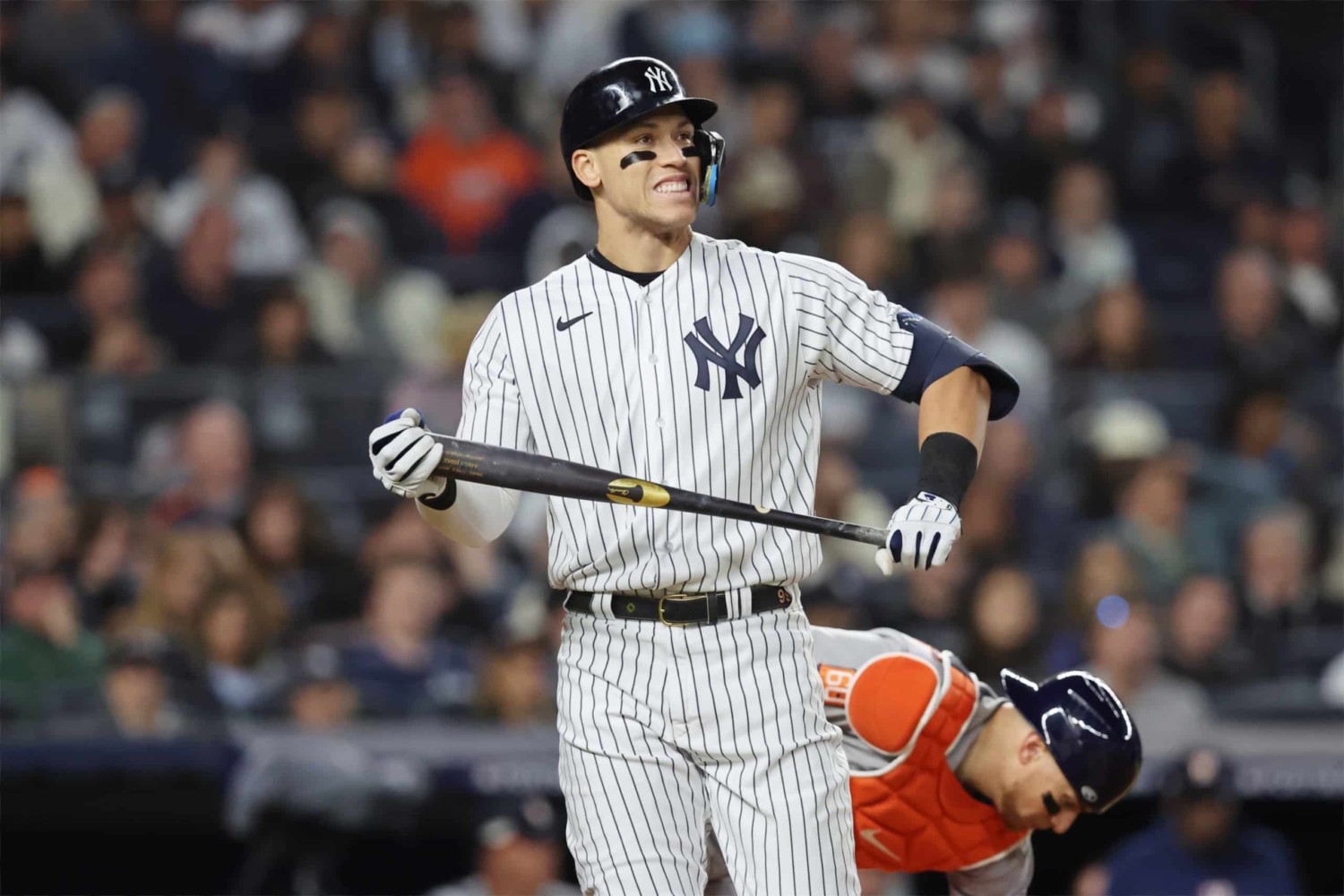 Watch: Aaron Judge homers three times, sets cool record