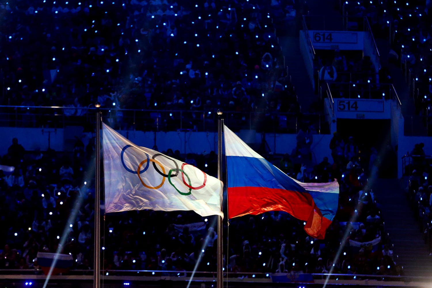 Russia banned from using its name, flag at next two Olympics - The