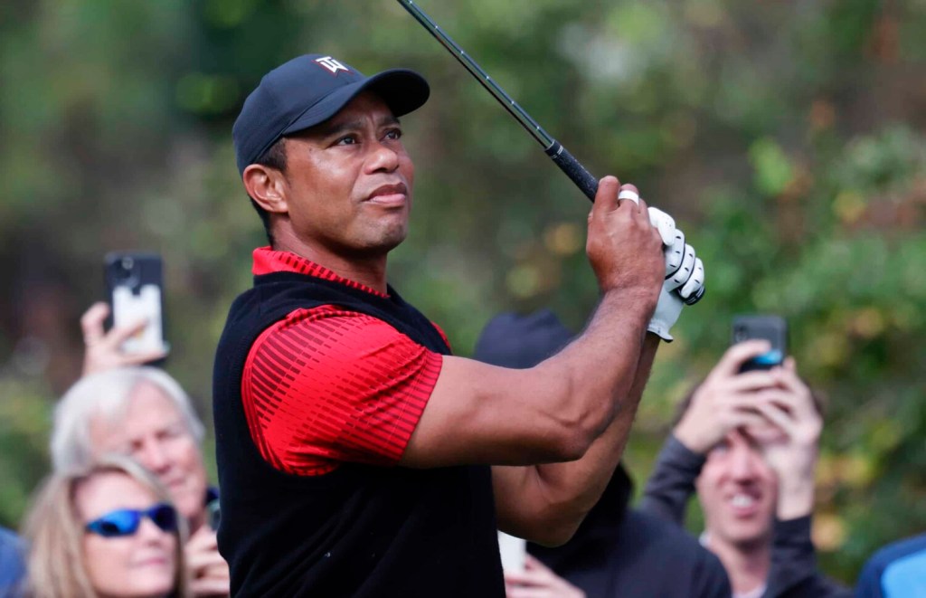 Tiger Woods returns to competitive golf.