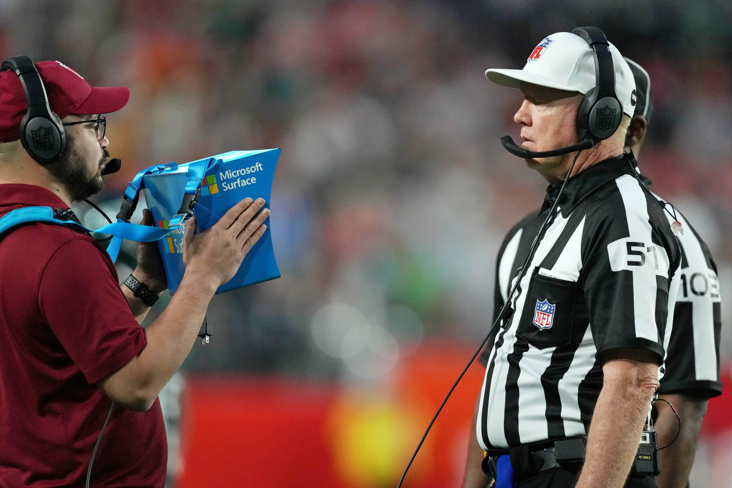 NFL referees have had a tough time this season and work cut out at Super Bowl.
