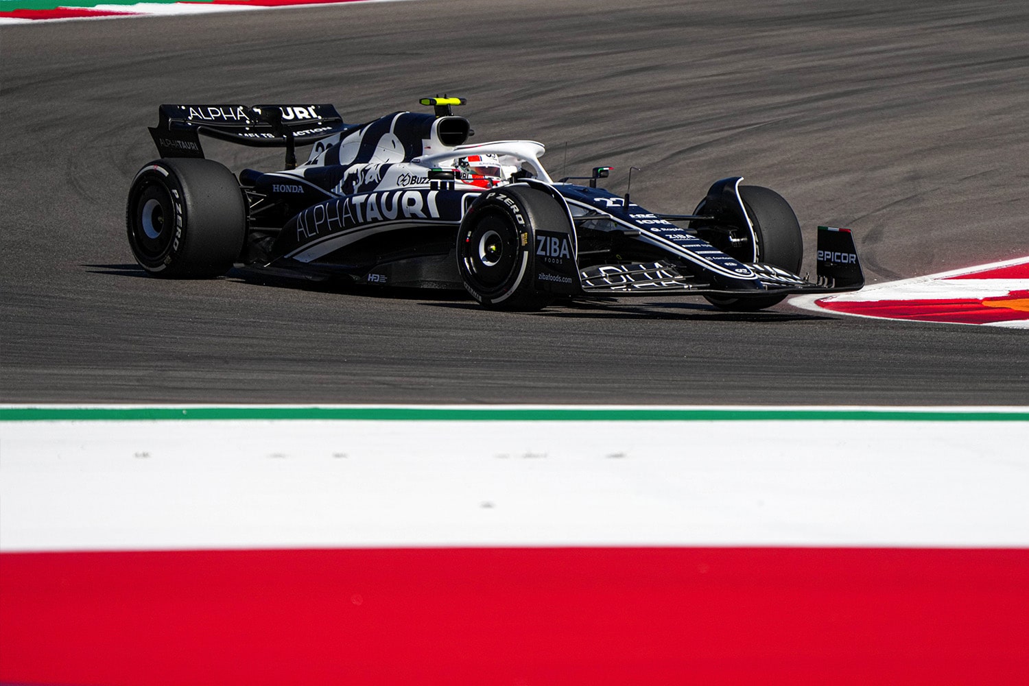 Scuderia Alphatauri F1 driver Yuki Tsunoda