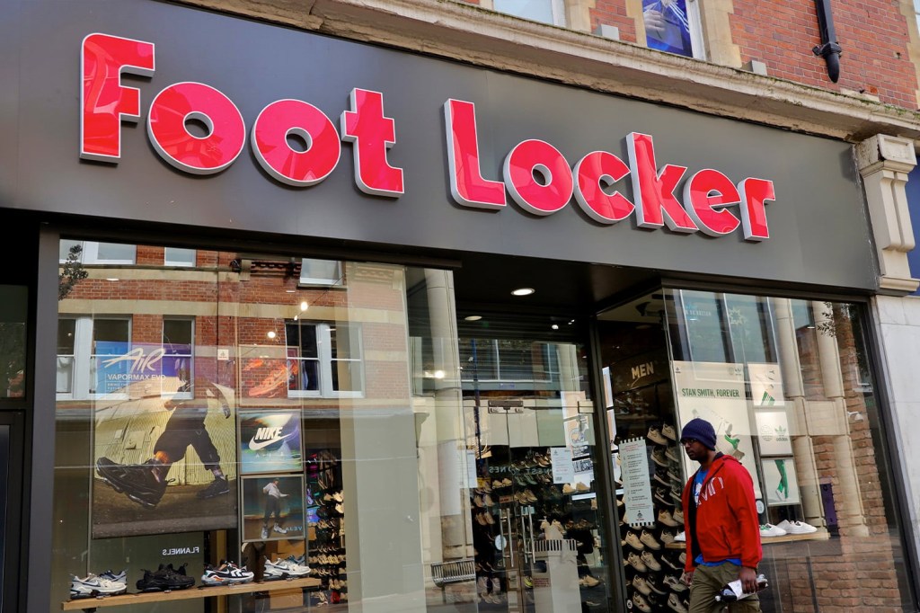 A Foot Locker retail storefront