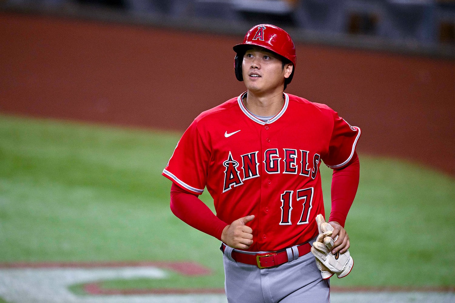 Los Angeles Angels designated hitter Shohei Ohtani