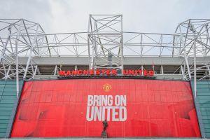 A view of the Manchester United stadium