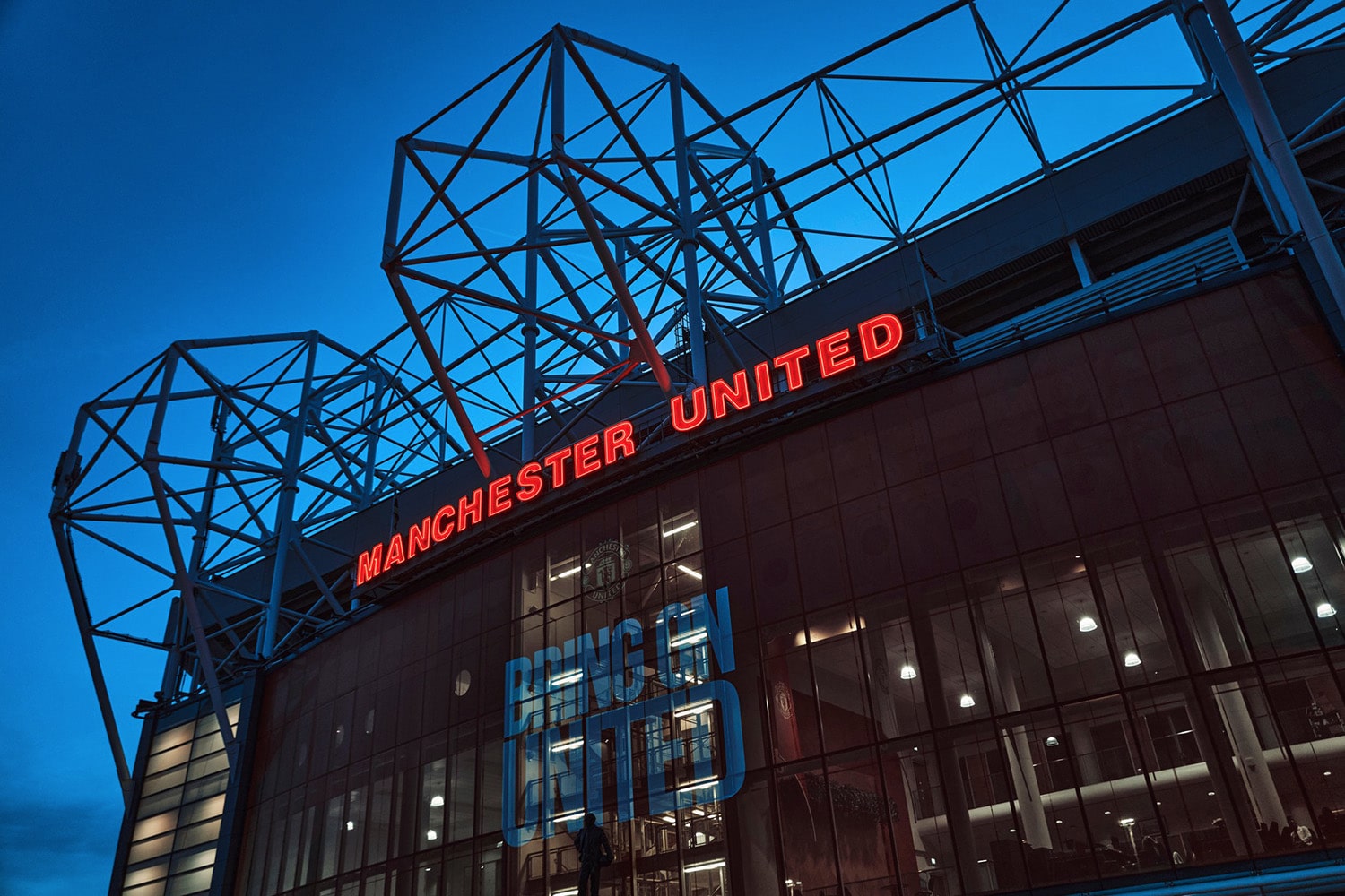 A view of Manchester United stadium, Old Trafford