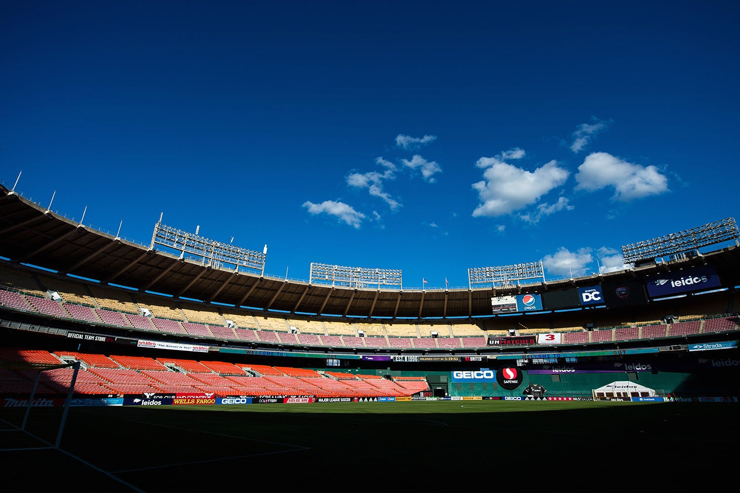 A general view of Robert F. Kennedy Memorial Stadium Stadium.