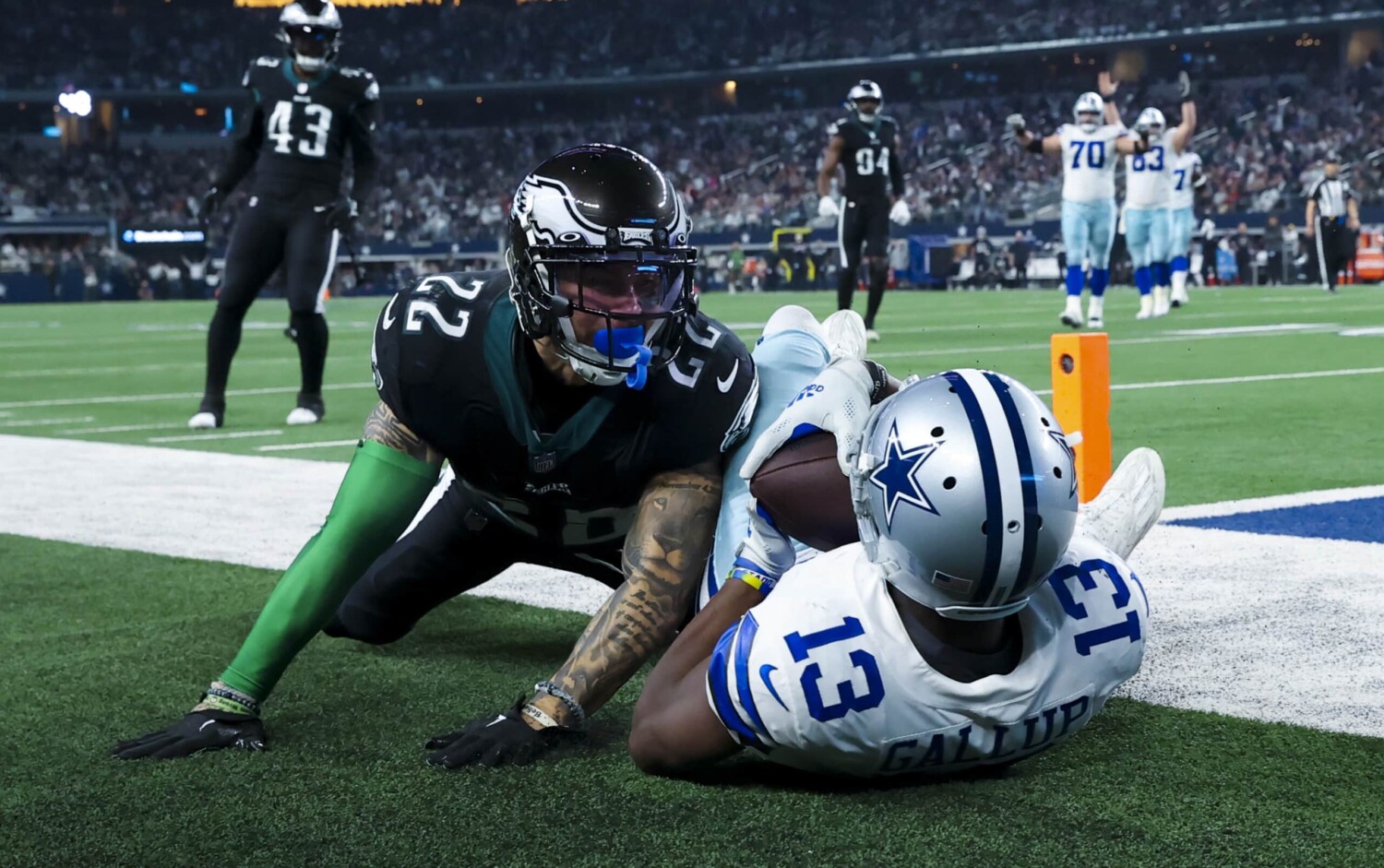 Marcus Epps of the Phildelphia Eagles