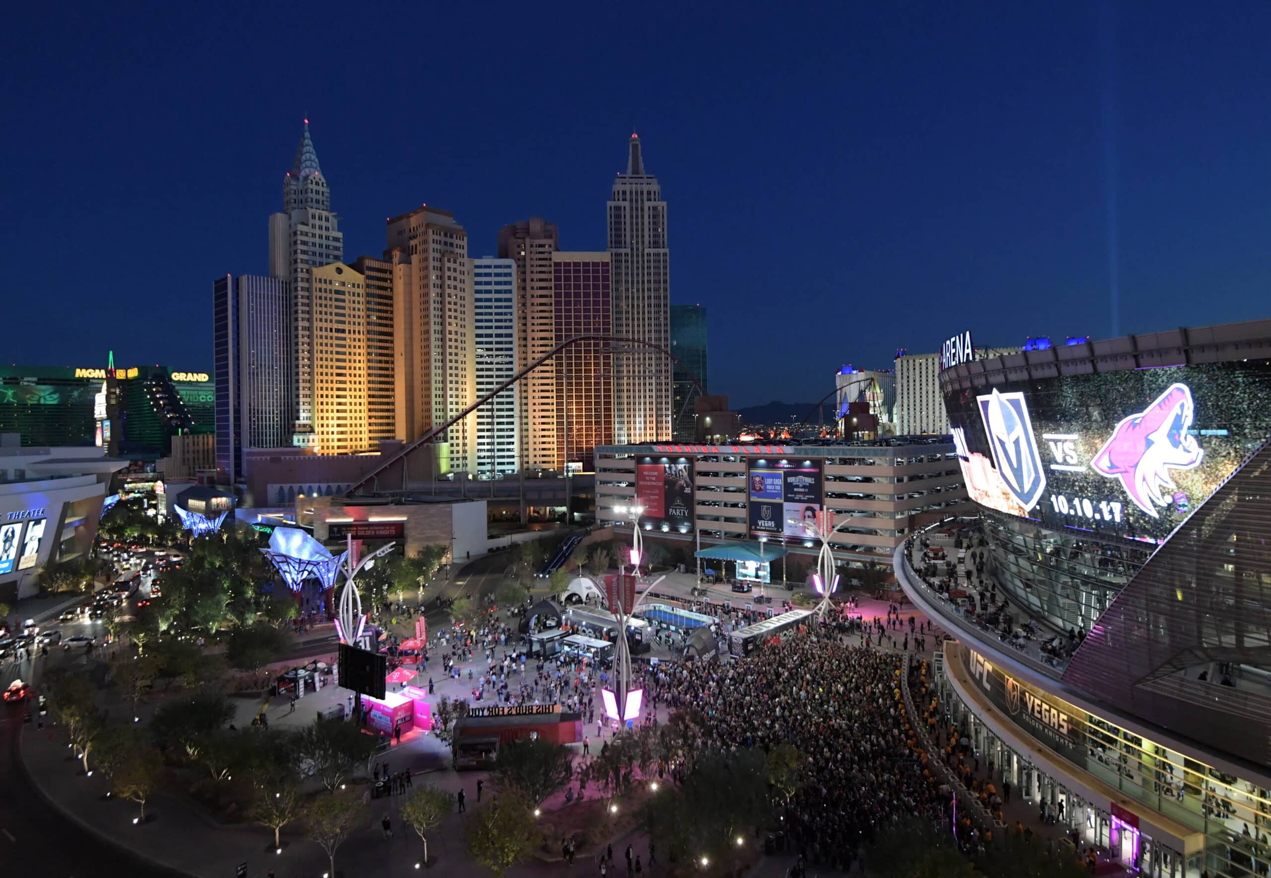 Las Vegas has become a mecca of professional and college sports events.