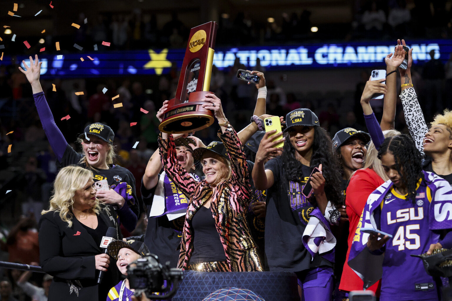 LSU's First National Title Keeps Trophy in the SEC