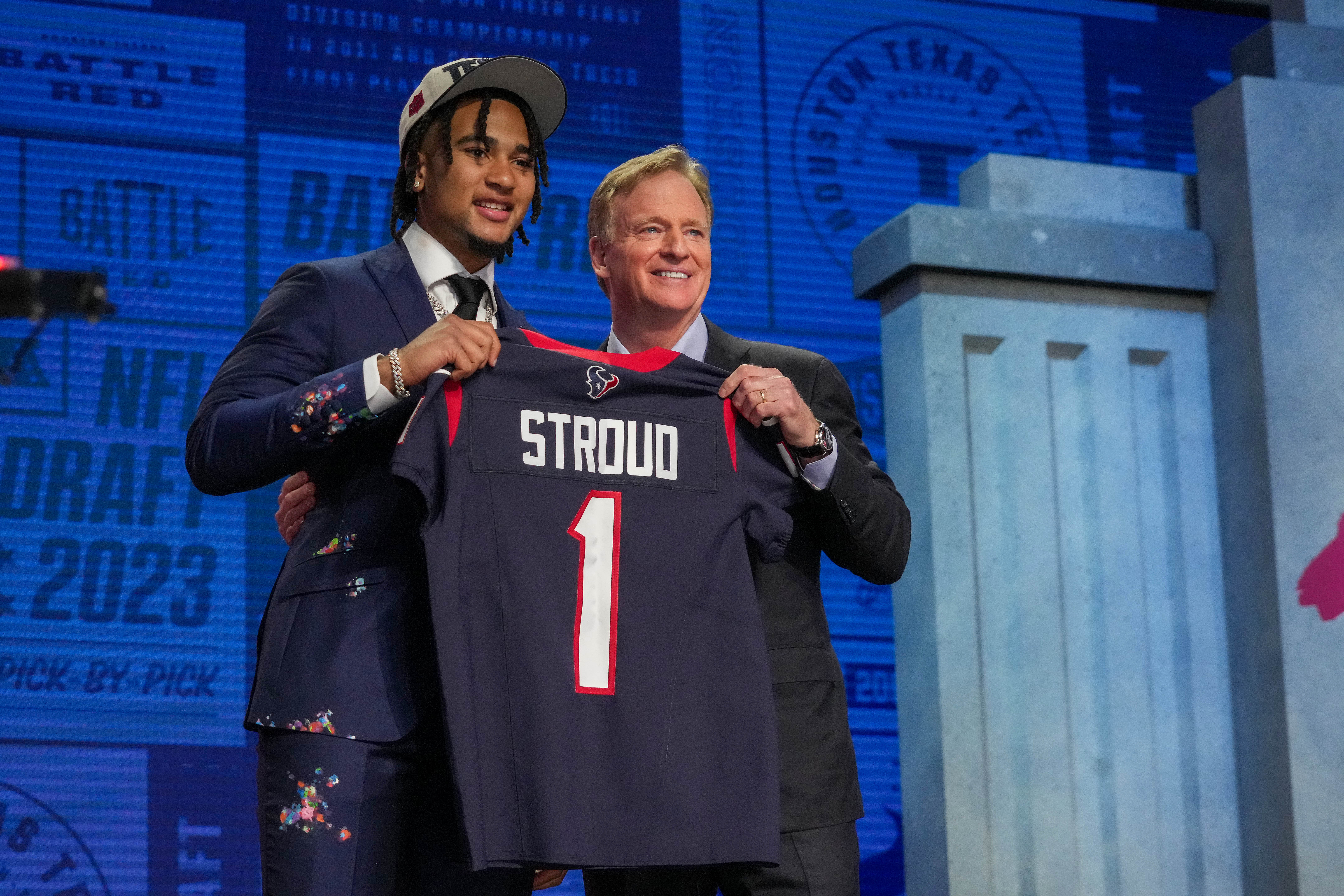 C.J. Stroud selected second in NFL Draft.
