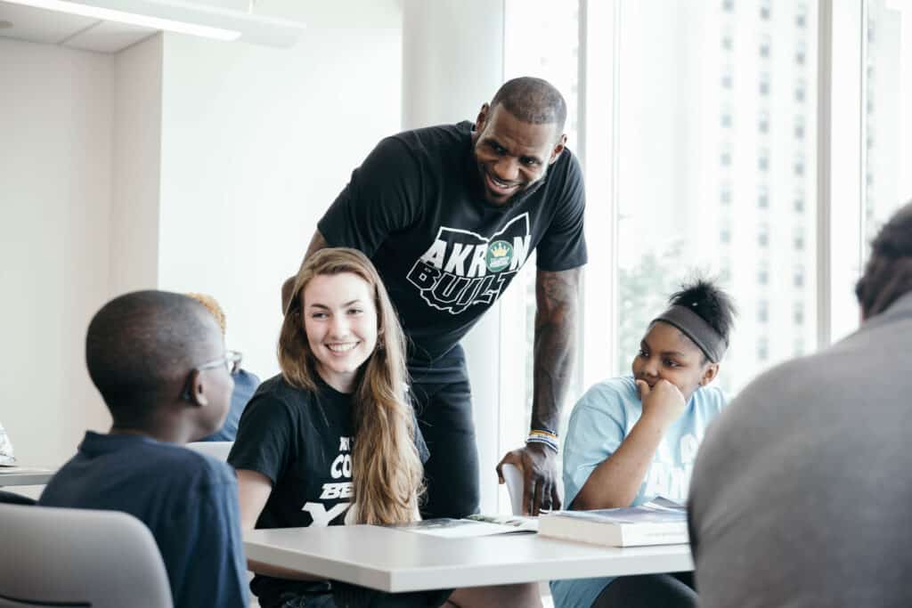 LeBron James surprises I PROMISE School students in Akron with $1 million  for new gym