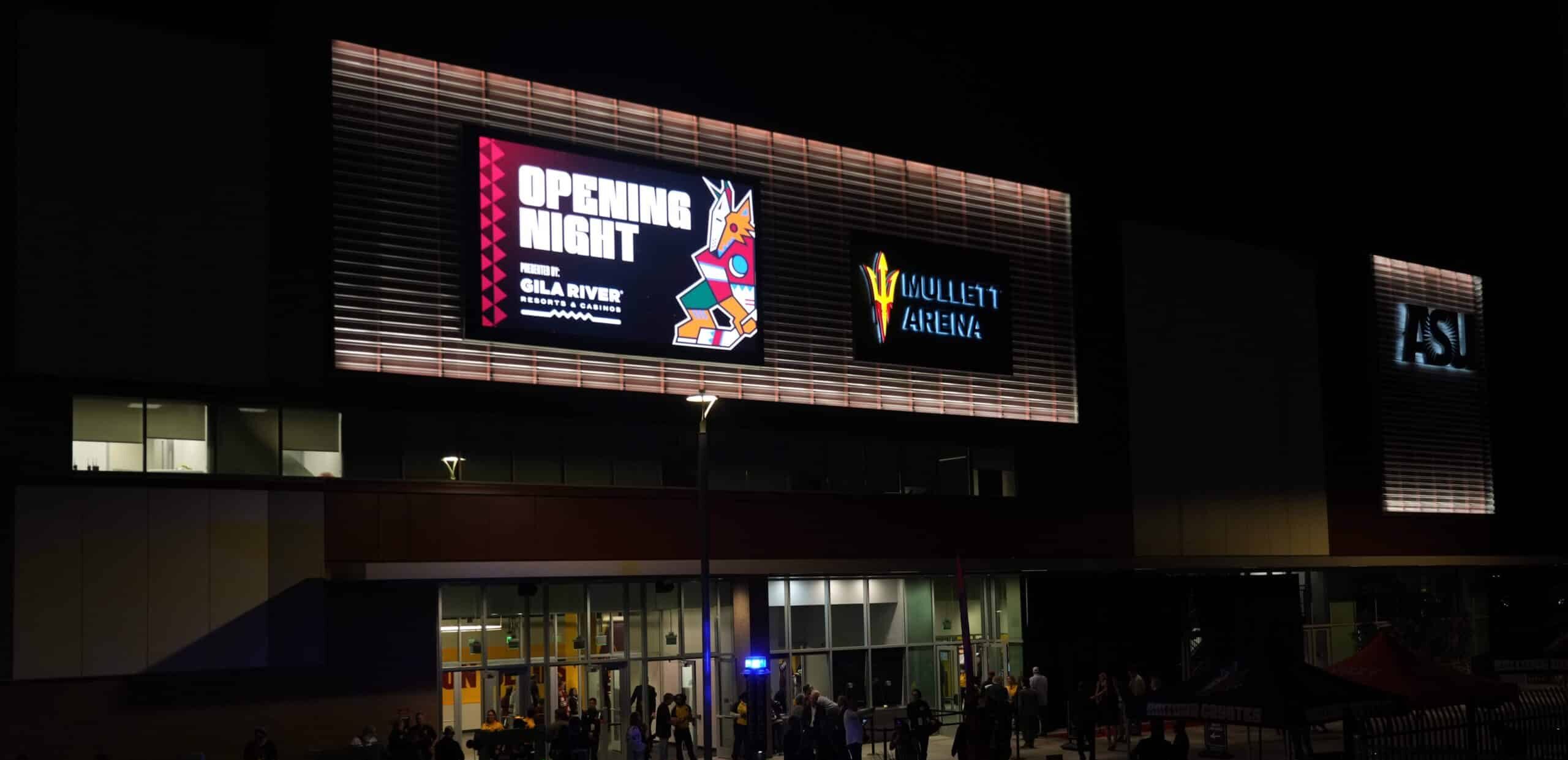 The Arizona Coyotes will play at least one more season in Tempe after voters rejected referendum on new arena and entertainment project.