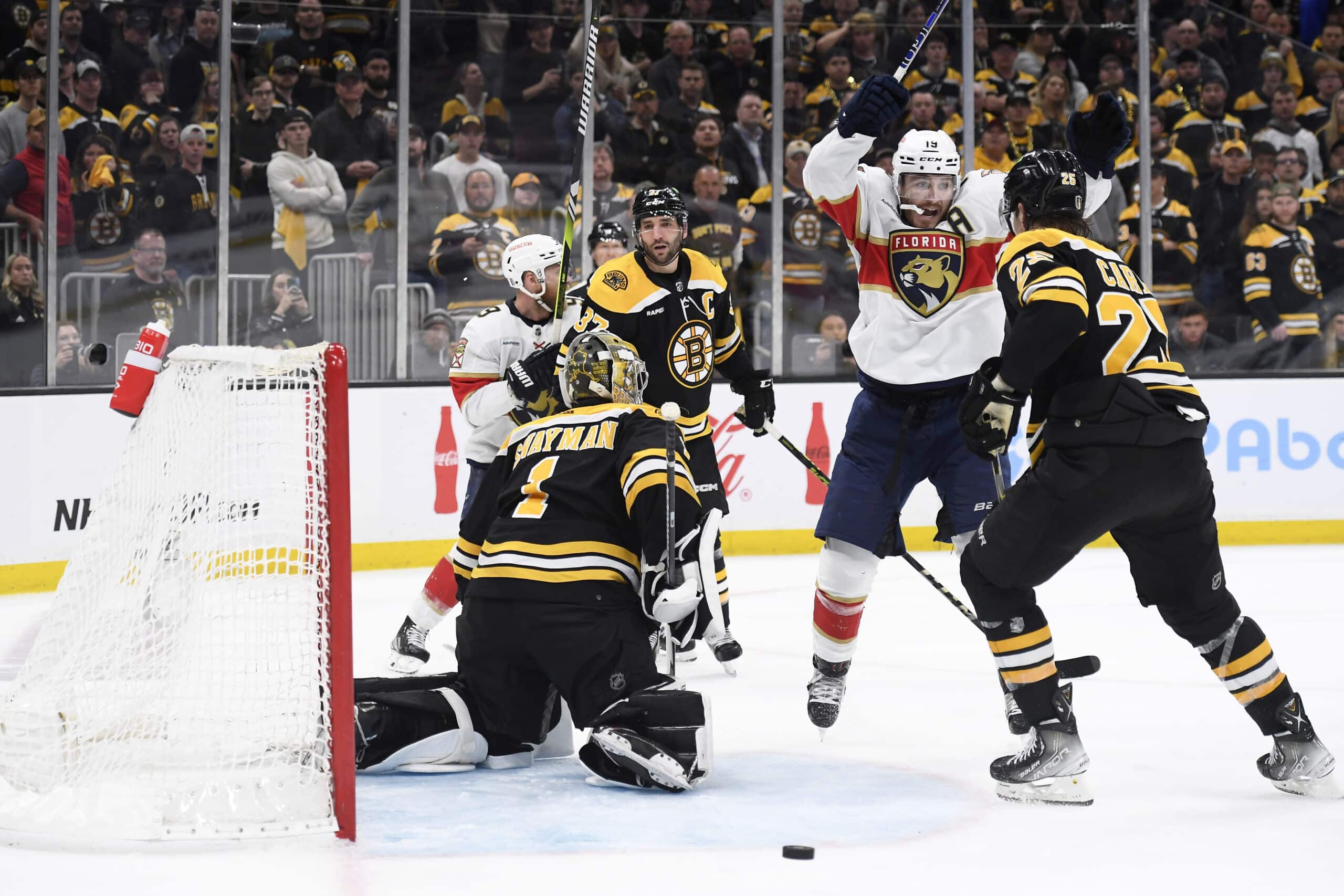 The Panthers Game 7 win over the Bruins set an NHL first-round ratings record.