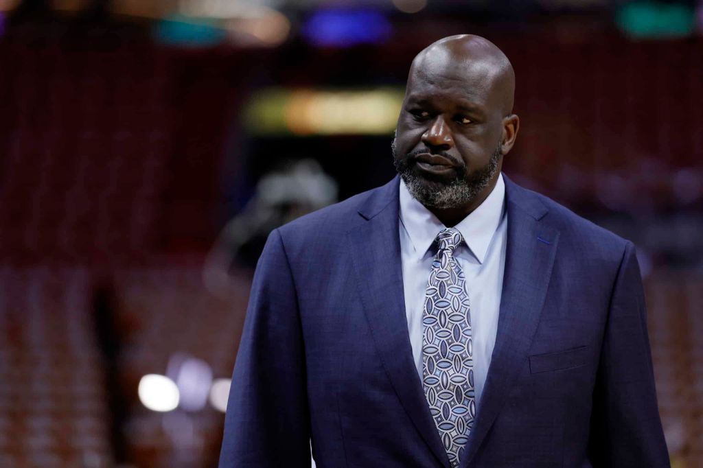 Shaq was served FTX lawsuit papers at last night's Heat-Celtics NBA playoff game.