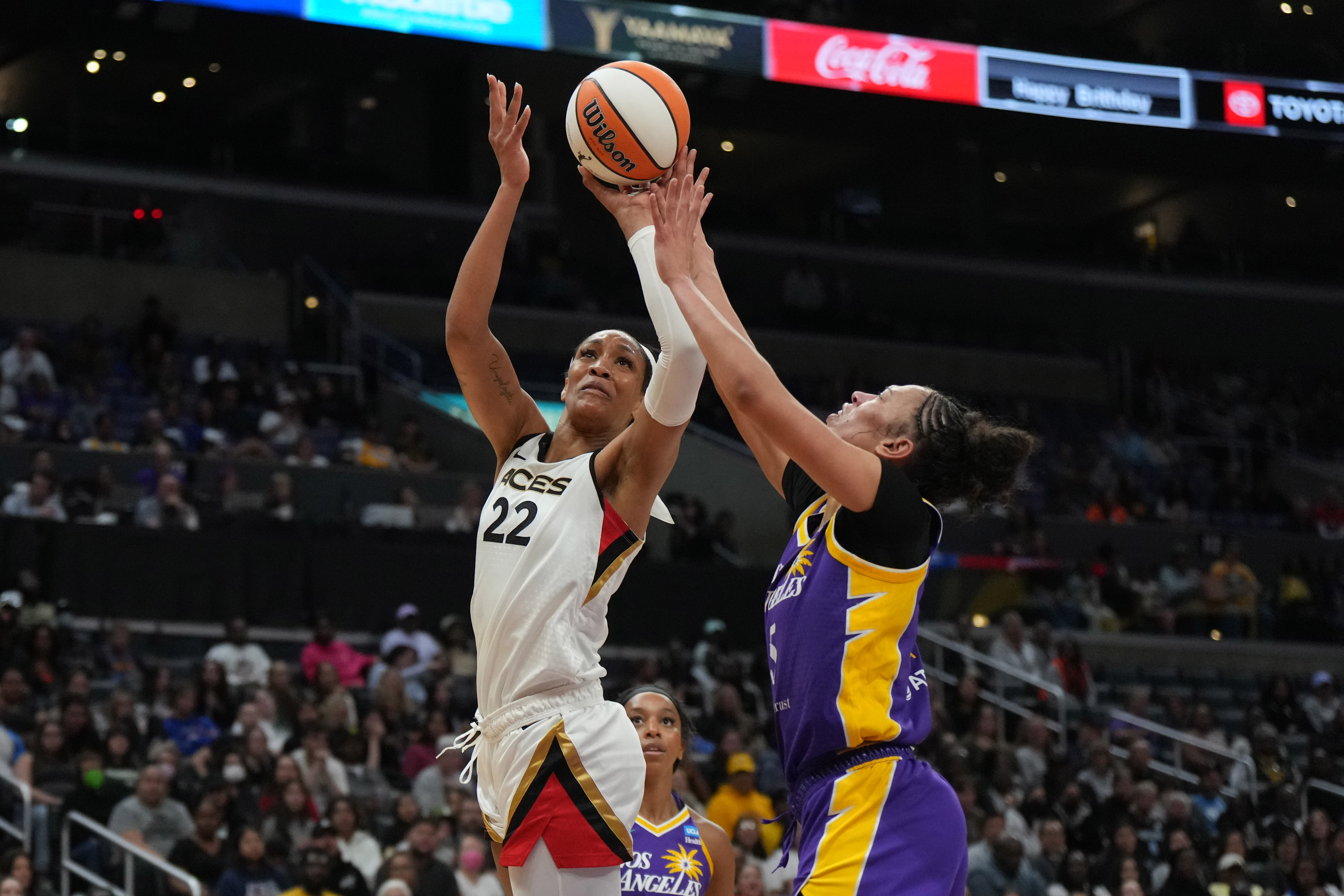 WNBA superteams, the New York Liberty and Las Vegas Aces, both have seen ticket sale jumps.