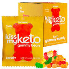 Keto Gummy Bears - Green Apple - BeKeto - Ketogenic products