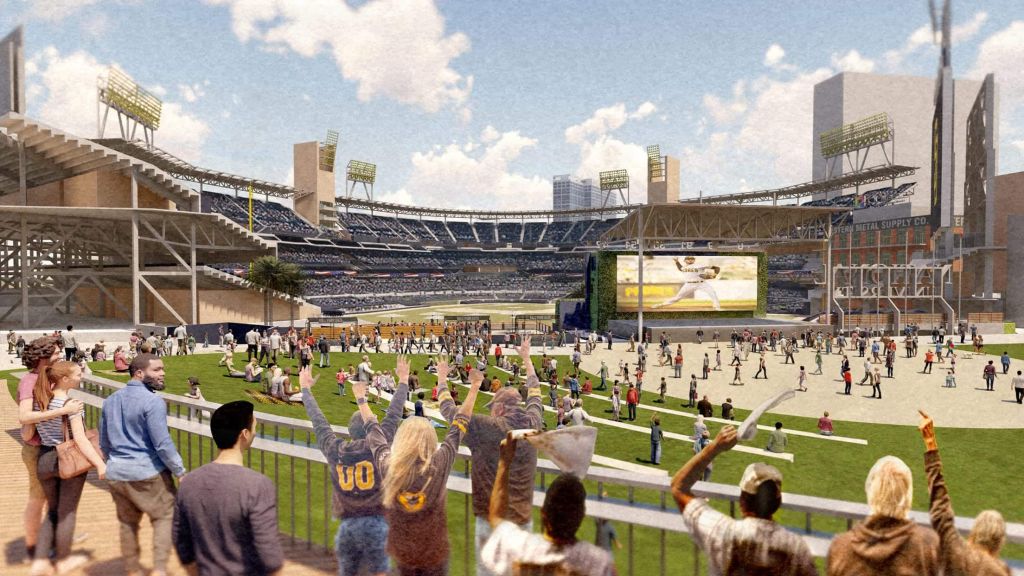 The renovations include pickleball courts and a dog park.