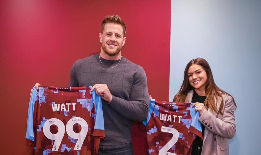 JJ Watt and his wife invested in soccer team.
