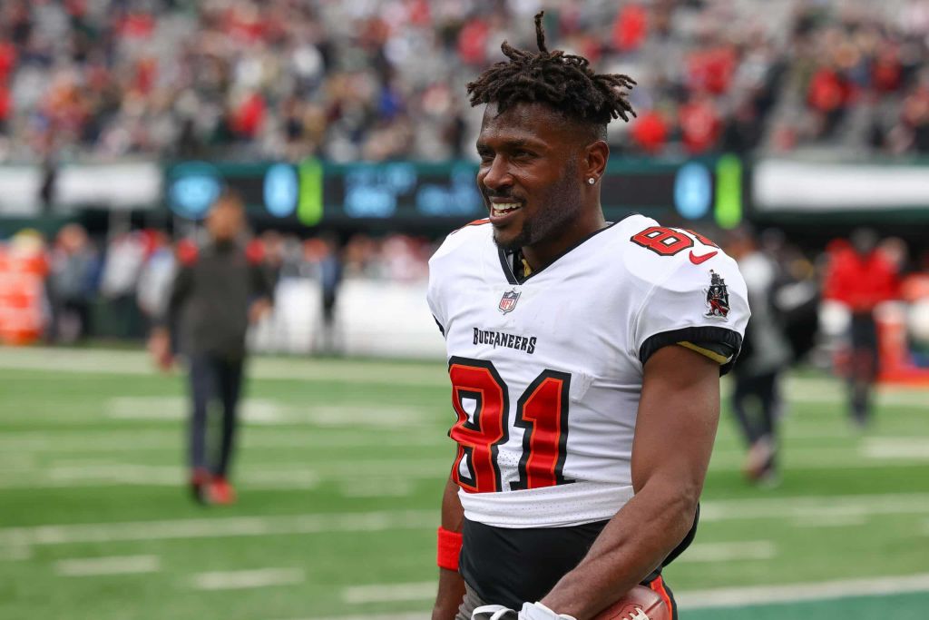 Antonio Brown allegedly owes $21,000 in ownership fees to the National Arena League.