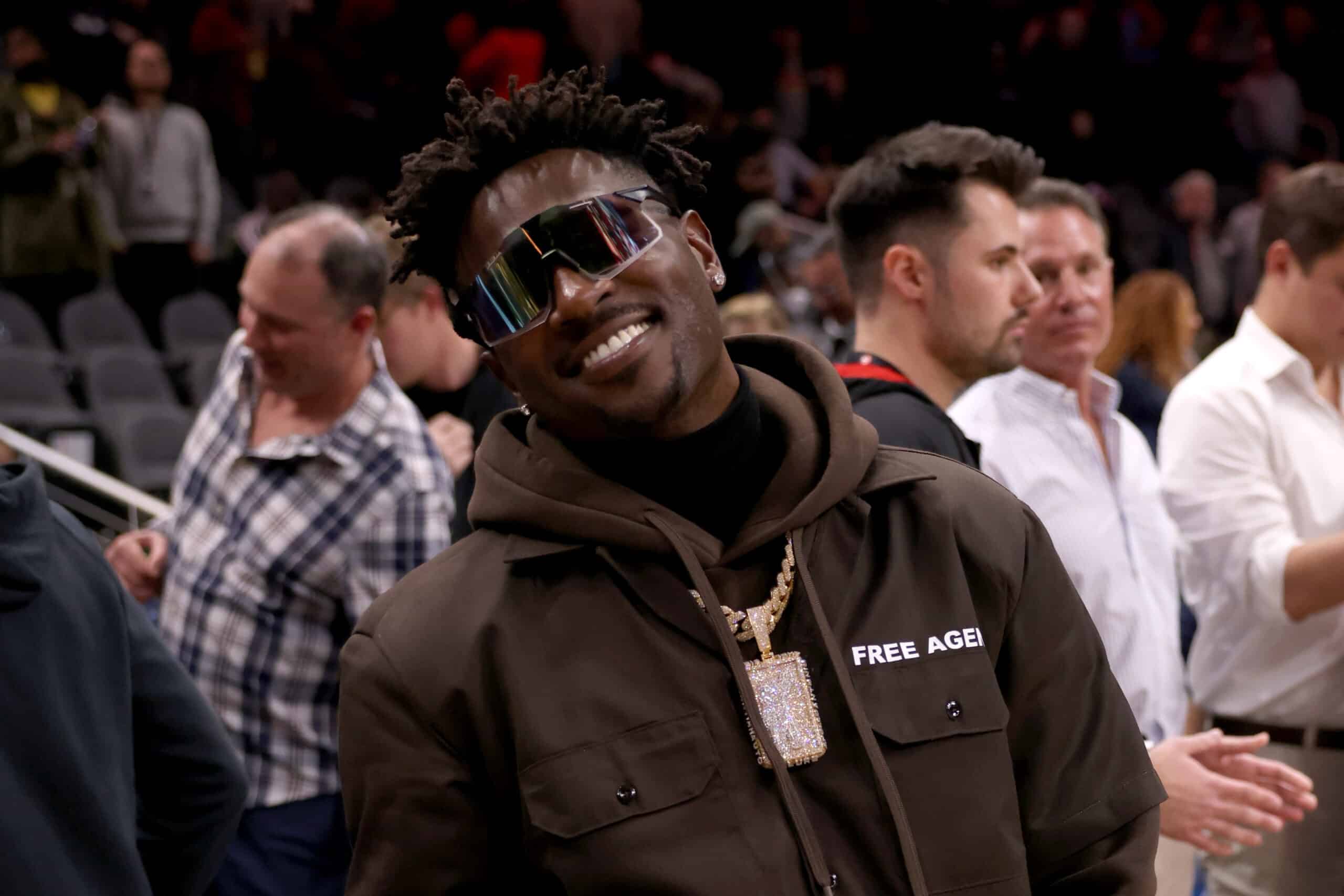 Antonio Brown failed to send payments to the National Arena League.