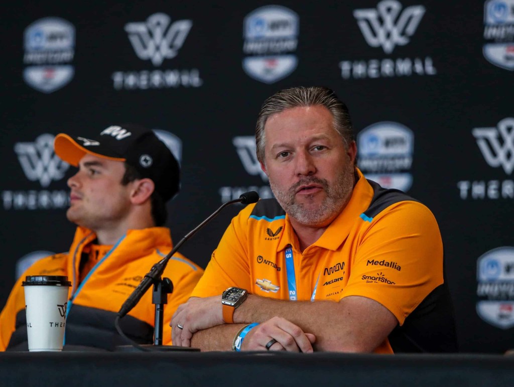 As Hollywood stars invest in F1, McLaren's Zak Brown says the league's U.S. presence is only beginning.