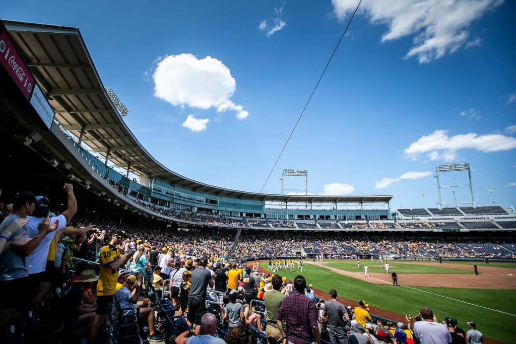 College World Series Takes Over Omaha With Top MLB Prospects