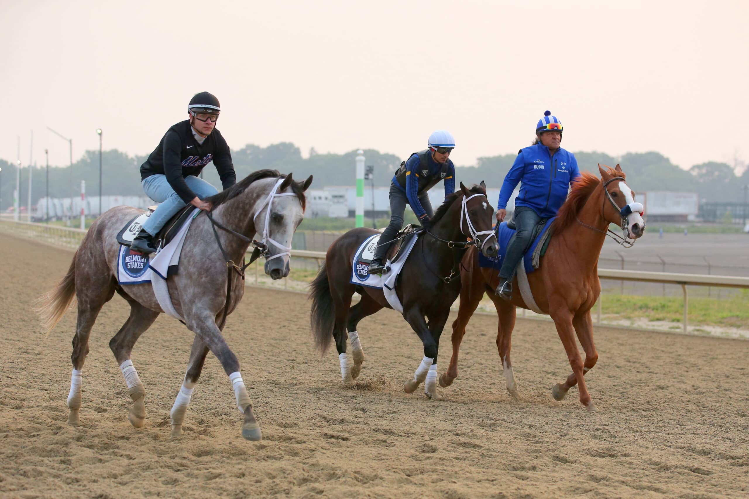 The Belmont Stakes could be impacted by air quality.