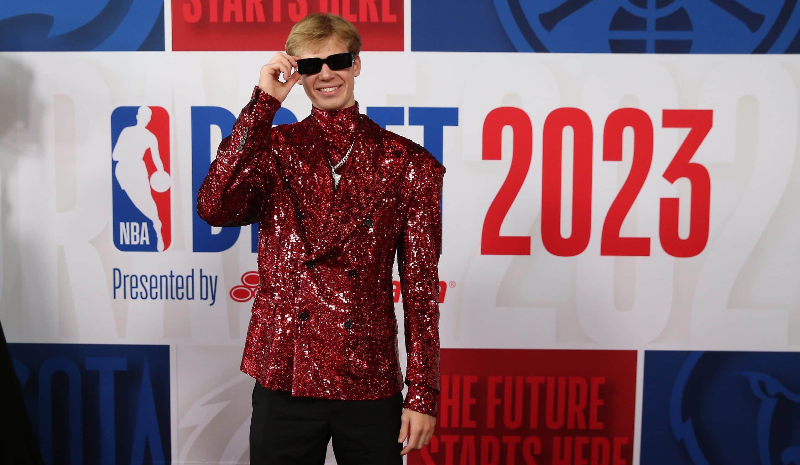 Toronto Raptors first-round pick Gradey Dick learned about taxes at the NBA Rookie Transition Program in Las Vegas.