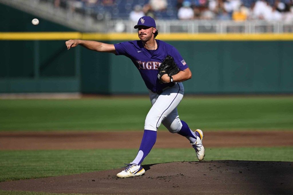 Paul Skenes could be a top five selection in Sunday's MLB Draft.
