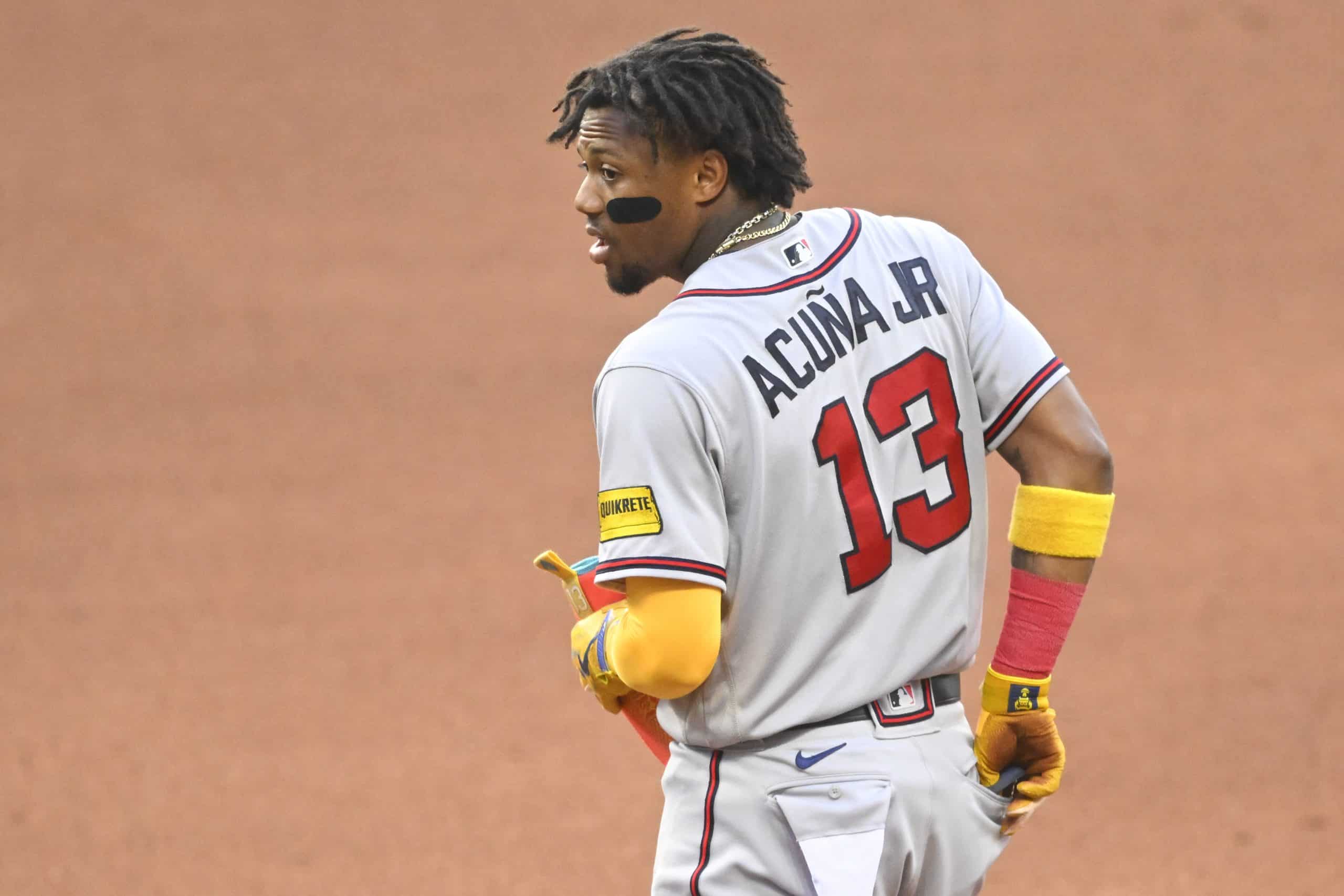 Ronald Acuña Jr leads MLB in jersey sales halfway through the 2023 season.