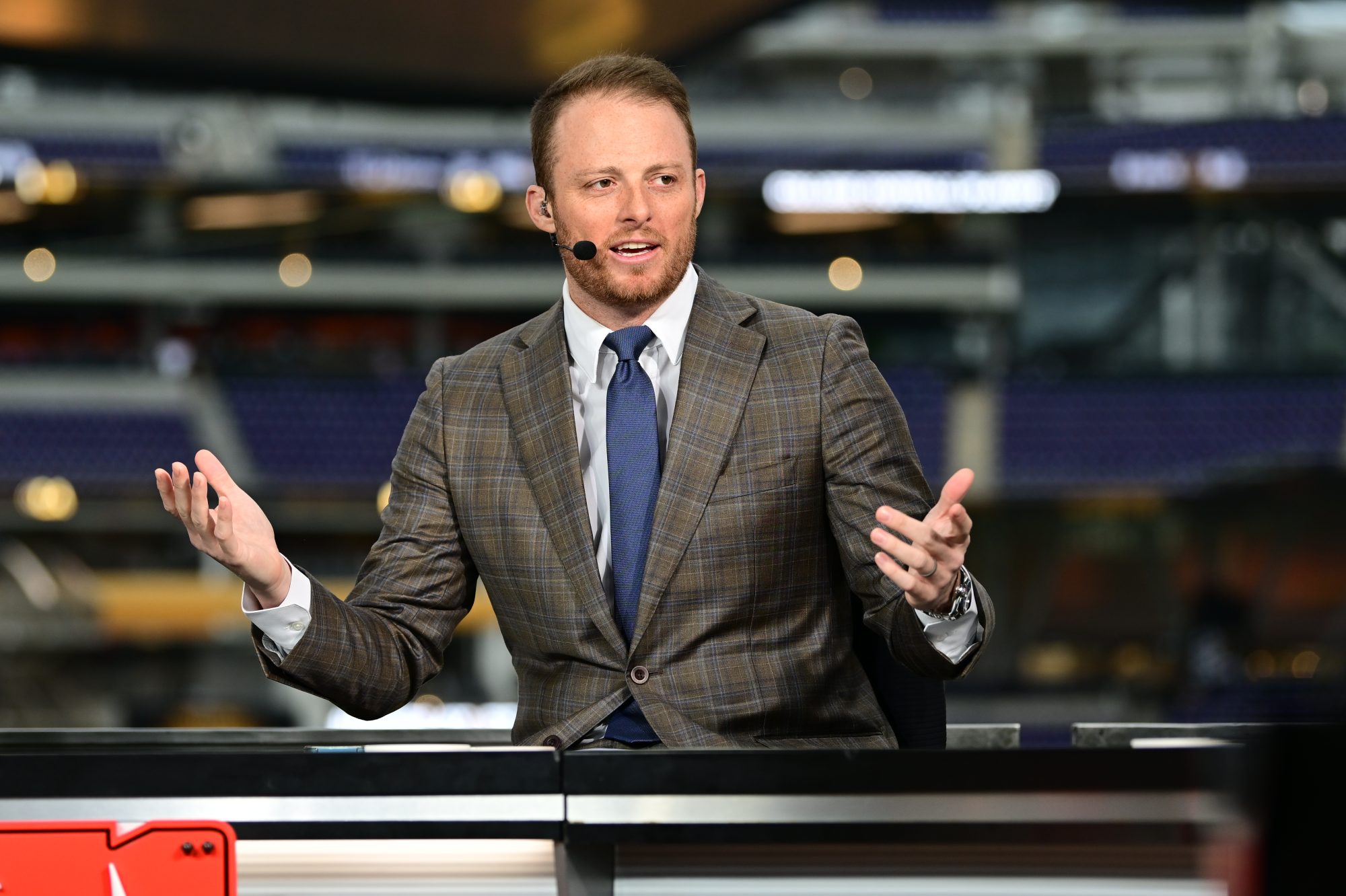 ESPN Sets College Football Team Booths, Promotes Greg McElroy