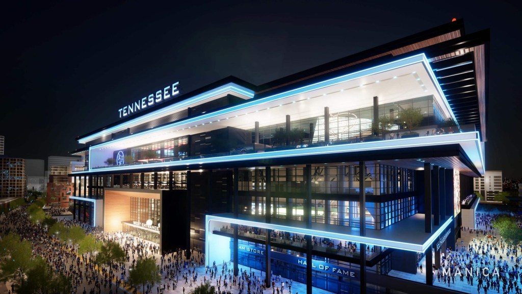 The Titans’ new stadium will be the largest publicly-funded stadium in U.S. history.