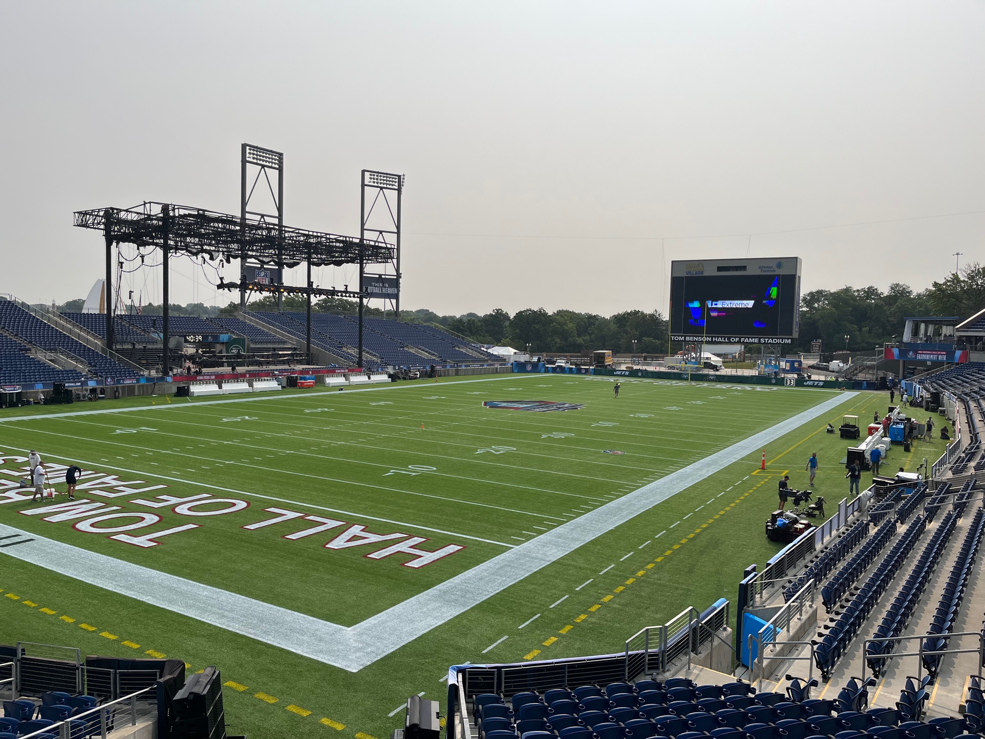 Tom Benson Hall of Fame Stadium – Stadium and Arena Visits