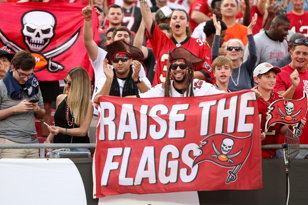 The Buccaneers have removed a 3,600-seat section as the team prepares for slower ticket sales without Tom Brady.