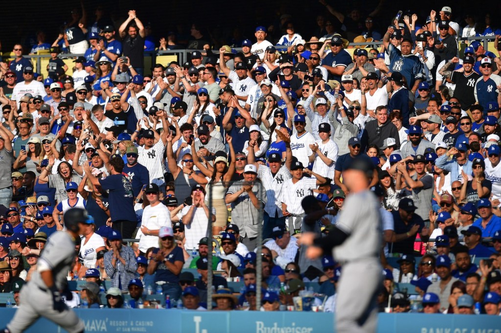 MLB’s attendance is up 9.3% this season through August 14 compared to last season.