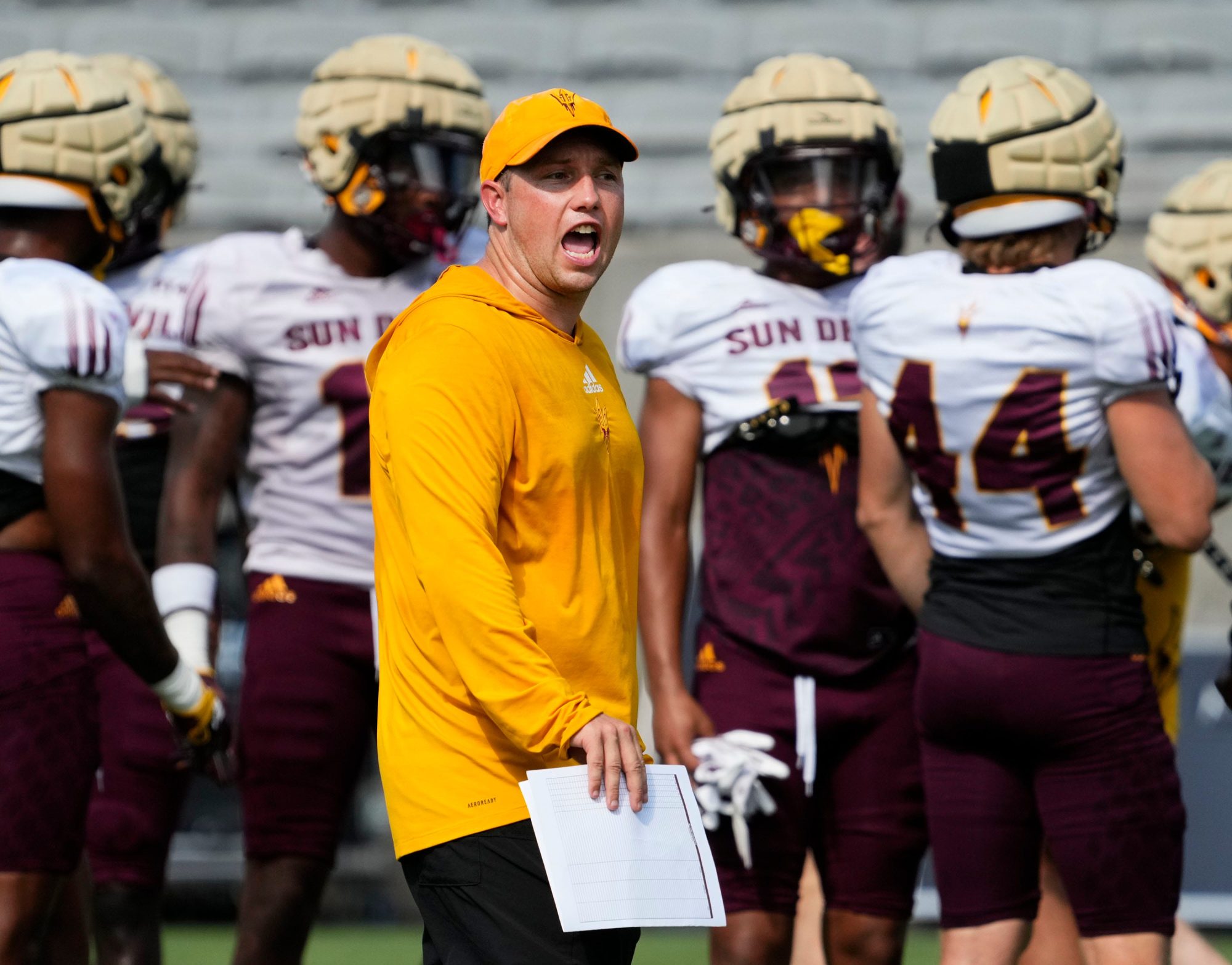 “We wouldn’t have a football team without Nap Lawrence,” ASU head coach Kenny Dillingham said.
