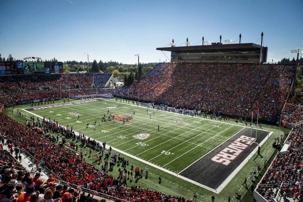 As the Pac-12 is in turmoil, Oregon State football is finalizing a $162 stadium renovation project.