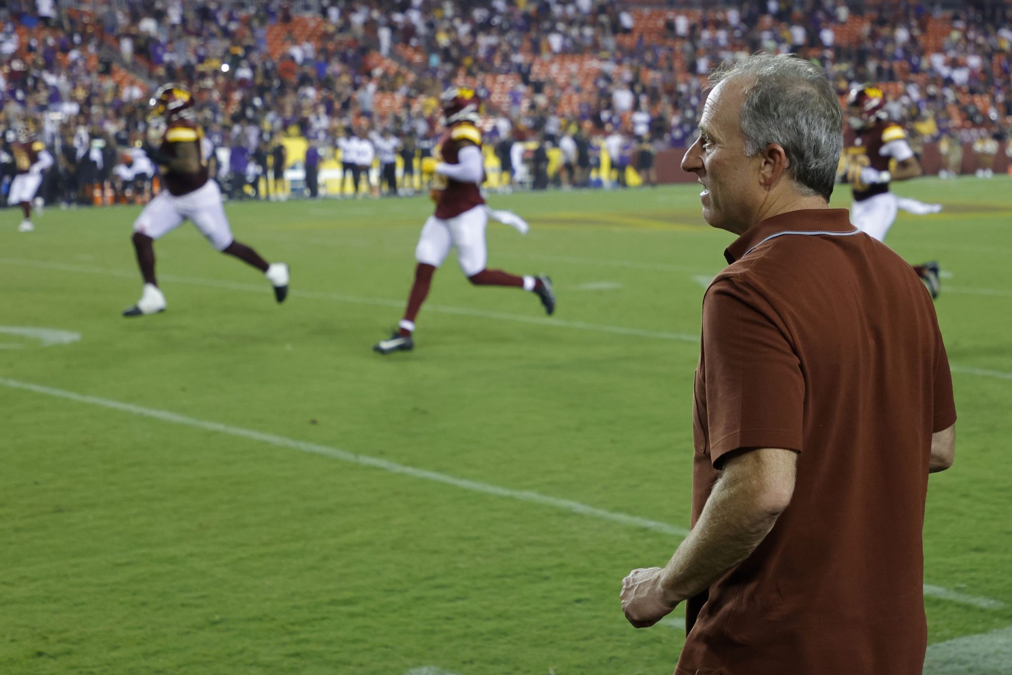 Commanders fans hit FedEx Field for first preseason home game