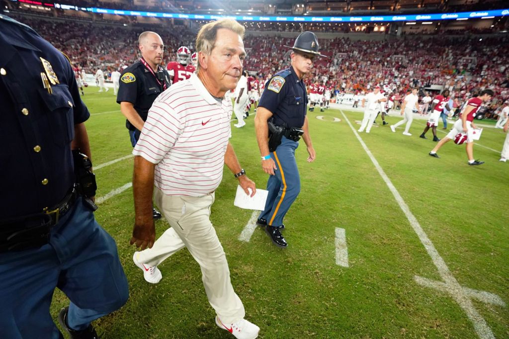 Texas-Alabama on ESPN platforms edged out Fox's viewership Nebraska-Colorado.
