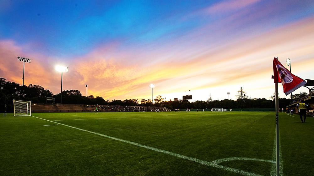 Stanford soccer field.