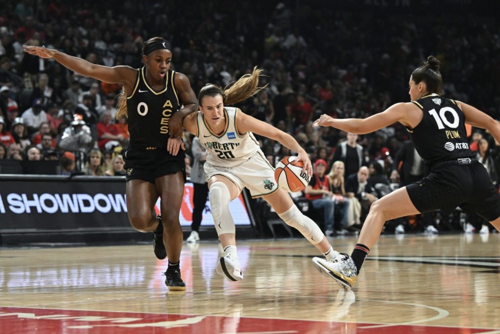 Sabrina Ionescu talks about Steph Curry's impact on Dan Patrick Show
