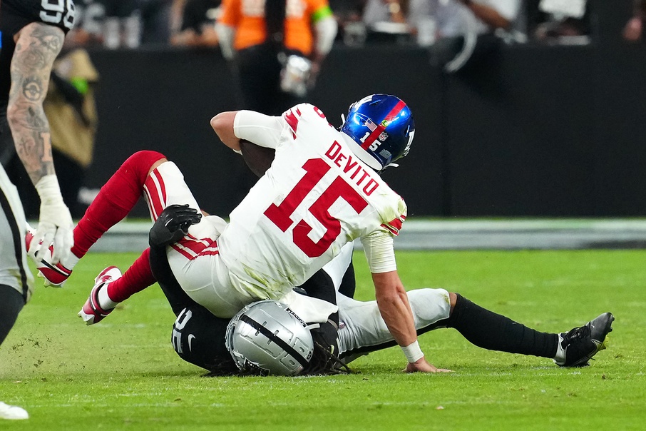 Tommy DeVito of New York Giants