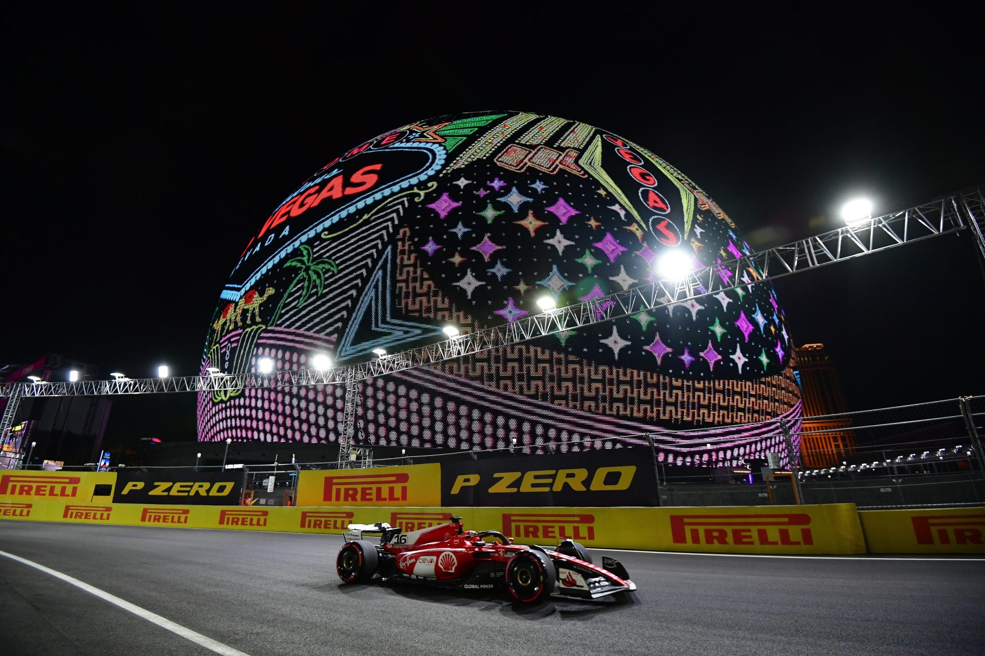 Formula 1 Las Vegas Grand Prix Practice Ended By Drain Cover