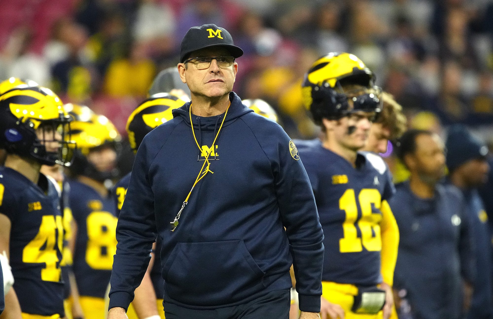 Michigan head coach Jim Harbaugh's comments on athlete compensation highlight the NCAA's hypocrisy.