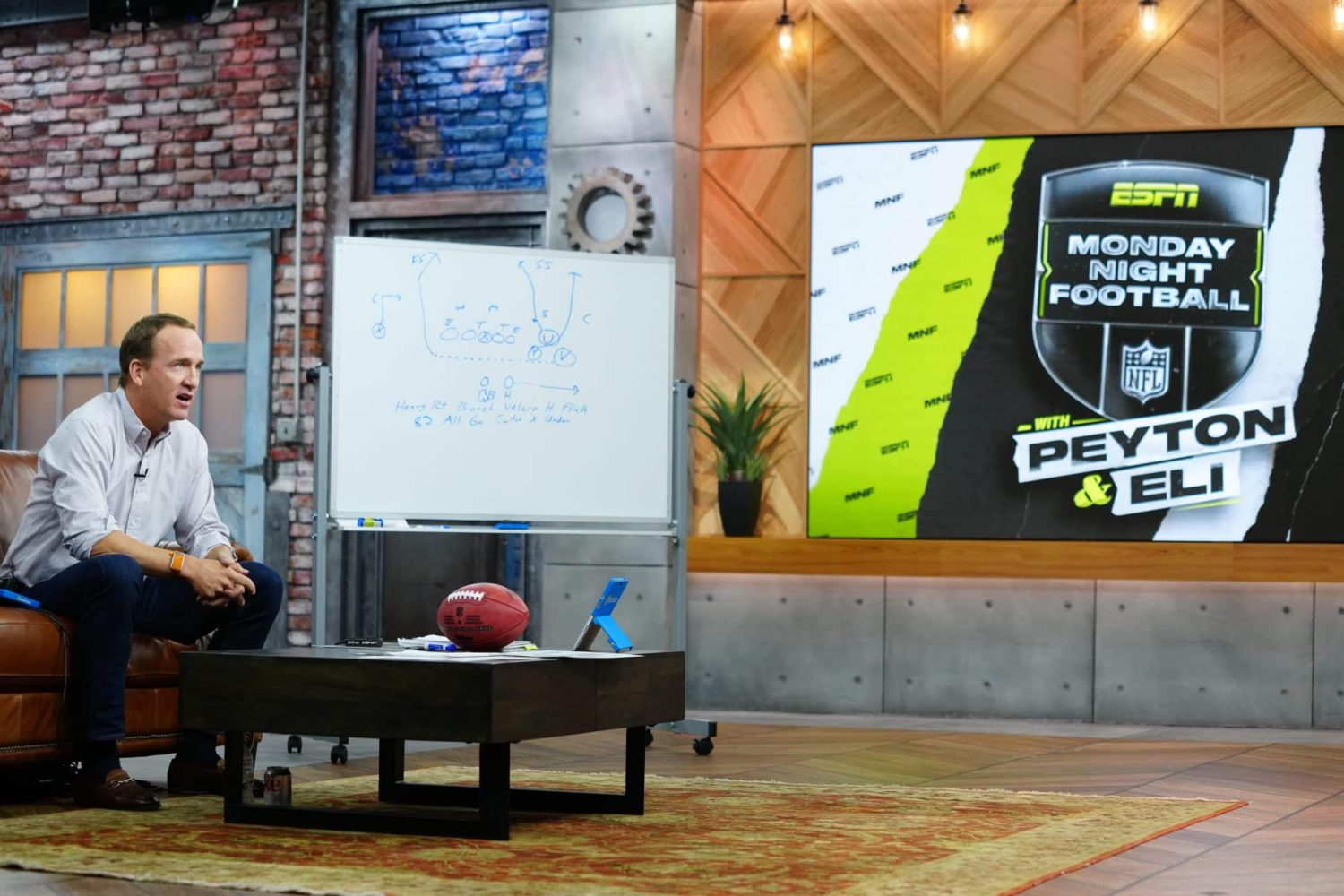 Peyton Manning on the ManningCast