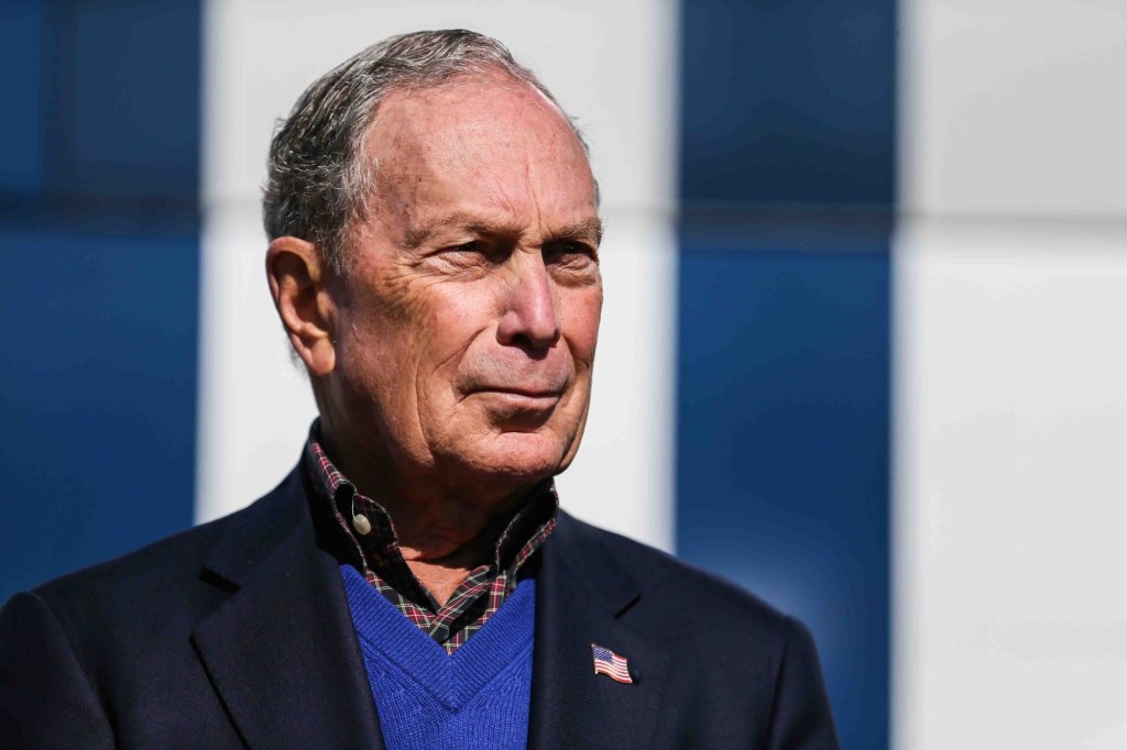 Jan 11, 2020; Austin, TX, USA; Mike Bloomberg kicks off his presidential campaign in Austin on Saturday, January 11, 2020.