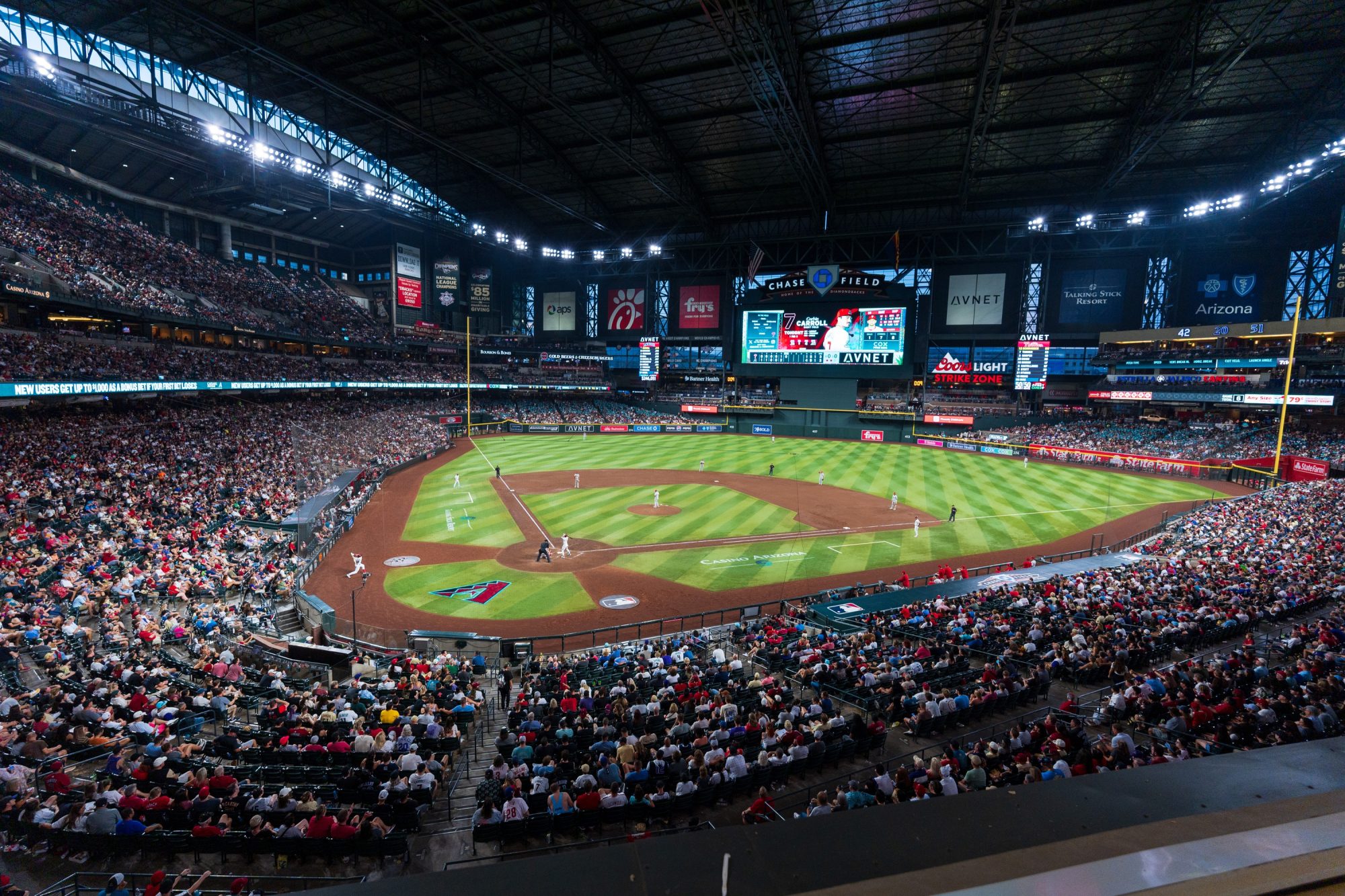 D-Backs Air Conditioning Overwhelmed by Arizona Heat Wave