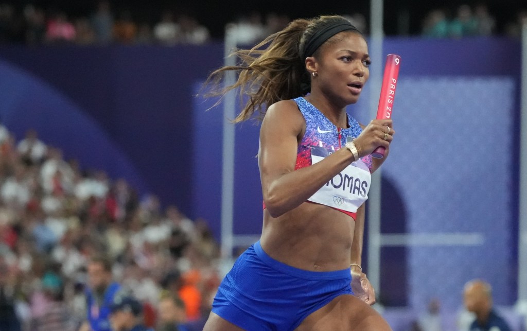 Sprinter Gabby Thomas