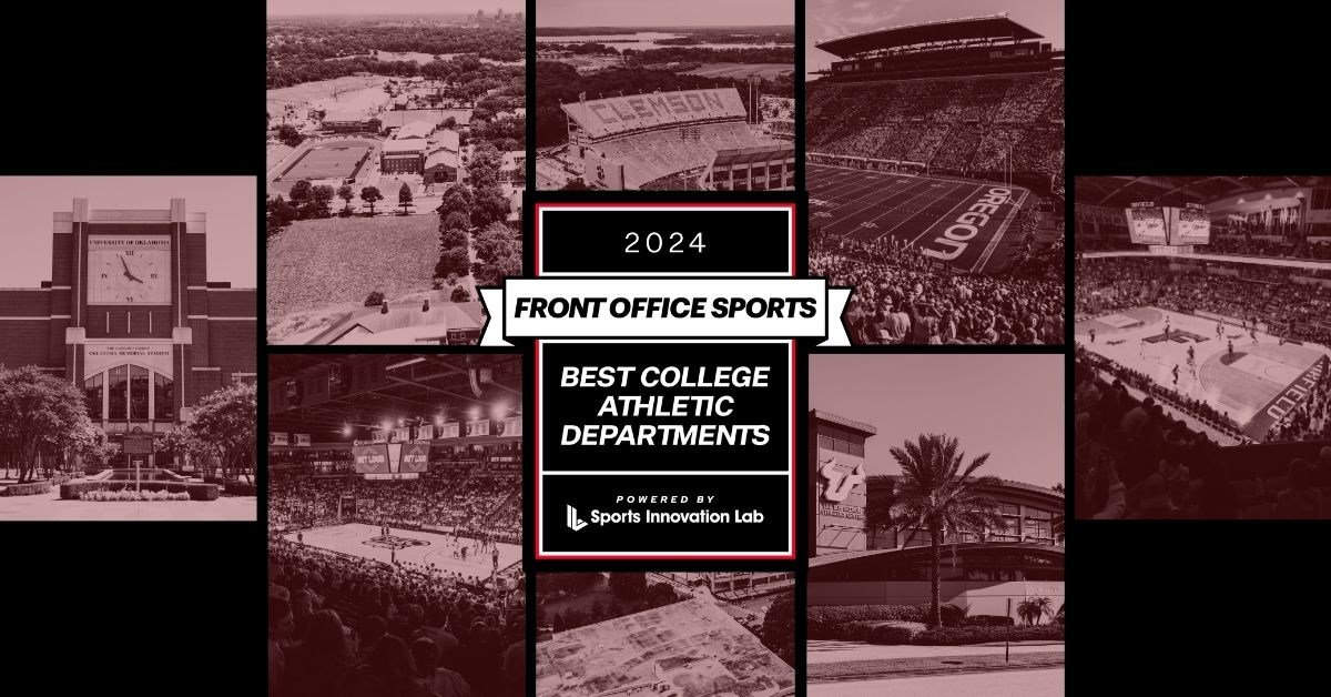 Best College Athletic Departments 2024 Winners - Front Office Sports